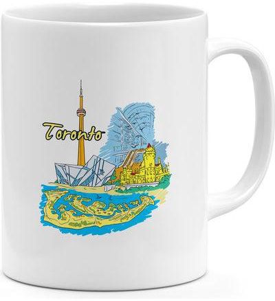 Toronto Design Coffee Mug Multicolour
