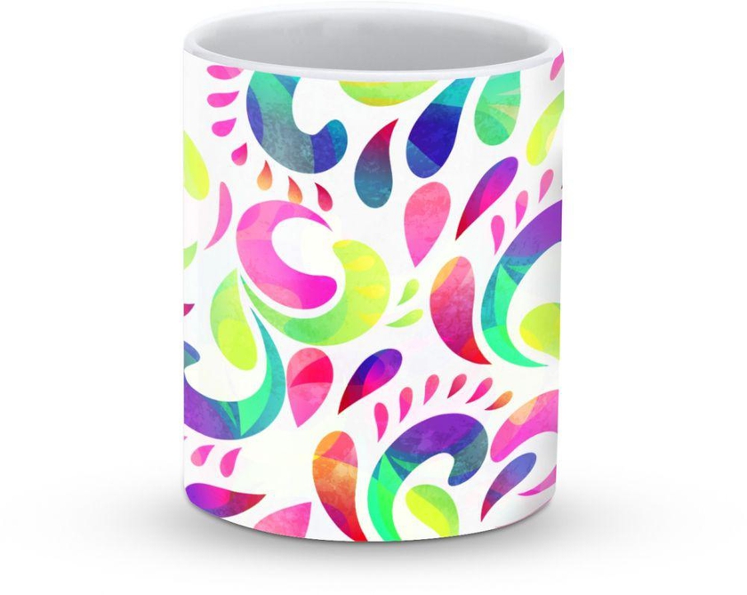 Stylizedd Mug - Premium 11oz Ceramic Designer Mug- Floral Blast