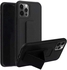 Protective Case Cover With Finger Grip Stand For iPhone 13 Pro Black