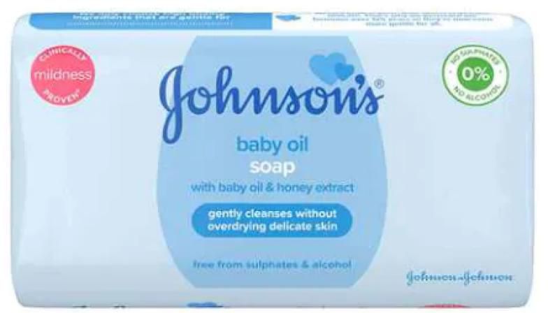JOHNSON'S BABY OIL SOAP 100G