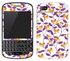 Vinyl Skin Decal For BlackBerry Q10 Purple Spring