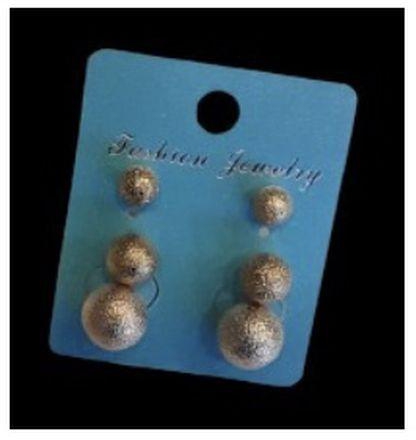 Earrings - Set Gold - Women High Quality