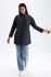 Defacto Woman Regular Fit Knitted Long Sleeve Tunic - Navy