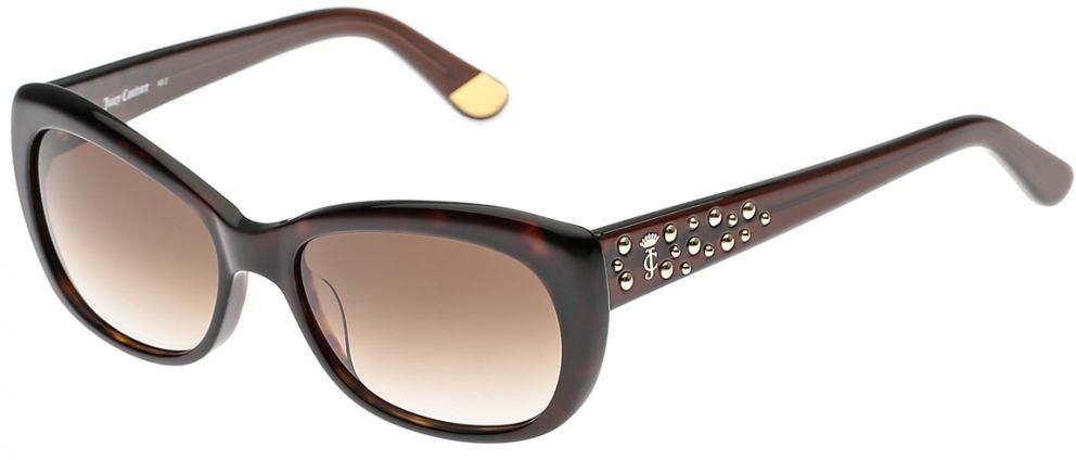 Juicy Couture Cat Eye Black Women's Sunglasses -JU 556/S 9RO-53-Y6