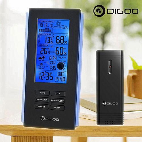 Outdoor Sensor Digoo DG-TH6699 Wireless Weather Station Barometer Thermometer 