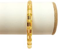 Gold Bangle 21k size 21 price from souq in Saudi Arabia - Yaoota!
