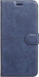 KAYO Flip Leather Case Cover With Magnetic Snap Closure For Infinix Smart 6 - Blue