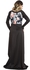 Progress Long Dress for Women , Size 16 , Black , E16028