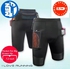 I Love Running Men's Trail-Running Tight Shorts Multi-Pockets (Black)