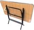 Foldable Wooden Table - 60X100cm