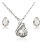Mysmar White Gold Plated Crystal Jewelry Set [MM278]