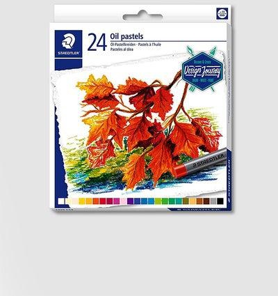 24-Piece Oil Pastel Colour Set Multicolour