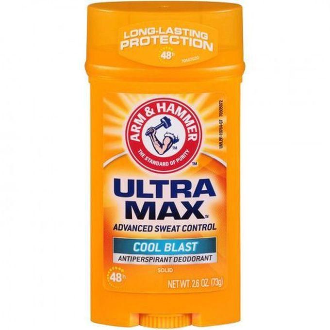 Arm & Hammer ULTRA MAX Solid AntiPerspirant Deodorant,73g- Cool Blast