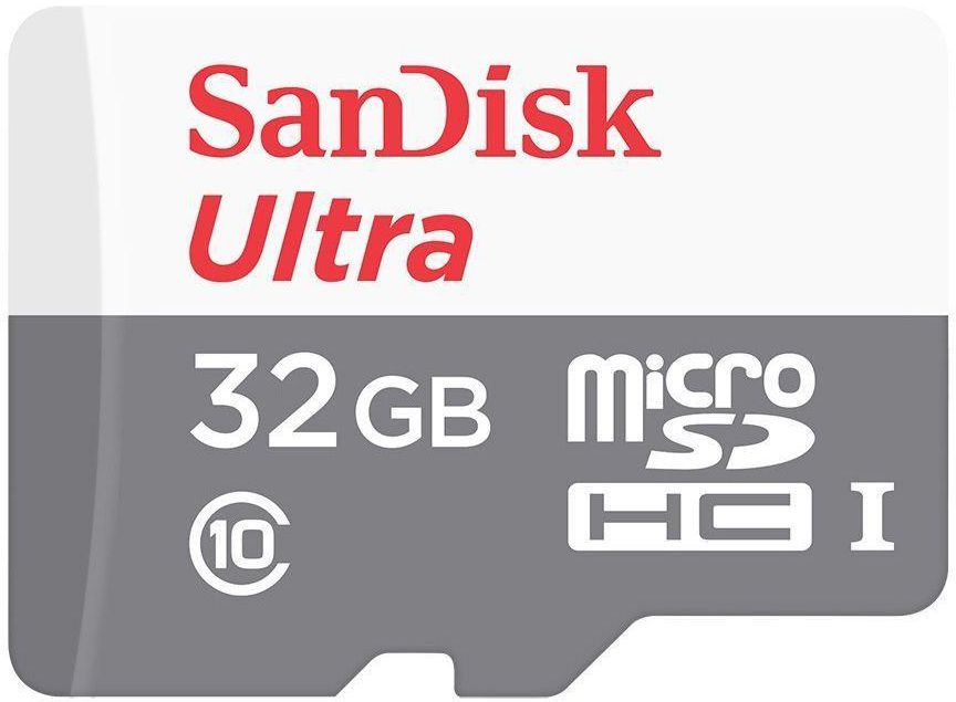 SanDisk 80MB/S Ultra Class 10 Micro SD Memory Card (32GB)