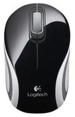 Logitech M187 - Wireless Mini Mouse - Black