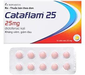 Cataflam | Analgesic and Antipyretic | 25mg | 20 Tabs
