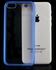 Blue TPU Edges & Crystal Plastic Back Shell for iPhone 5C