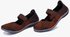 Classic Flat Sandals Brown/Black