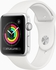 Apple Watch Series 3 GPS, 42mm Silver Aluminium Case with White Sport Band
