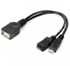 PremiumCord USB reducer USB A/female + Micro USB/female - Micro USB/male OTG | Gear-up.me