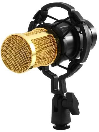 Condenser Sound Recording Microphone With Shock Mount BM - 800 Black
