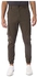 R&B Men's YOUNG FASHION TROUSER DOUBLE EXTRA LARGE, DARK OLIVE