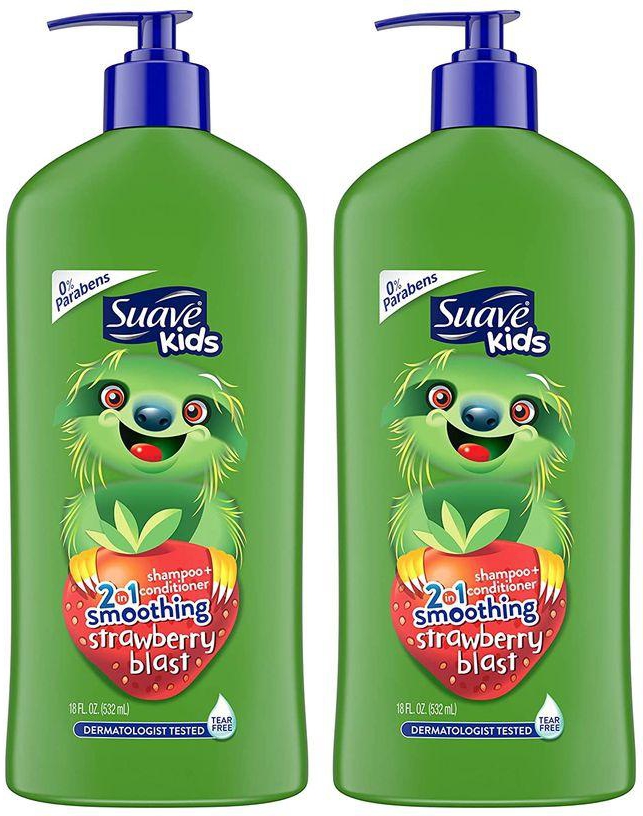 Suave Kids 2 In 1 Shampoo And Conditioner, Strawberry Softeners