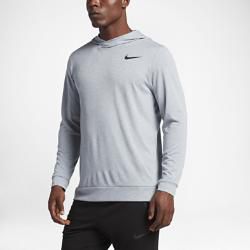 Nike Breathe Men's Training Hoodie - Silver