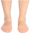 Silicone Socks, 1 Pair Soft Aloe Socks, Silicone Gel Heel Socks, Anti Slip Moisturizing Socks for Women, Men, Foot Care Protector Tool for Repairing Dry Feet, Cracked Heel (3#/S)