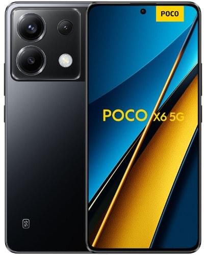 Poco X6 5G - 6.67" - 256GB ROM - 12GB RAM - Dual SIM - Fingerprint - 5100mAh - Black