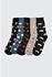 TRENDYOL Men Multicolored 5-Pack Socks Tek Ebat Very Colorful TMNSS21CO0075