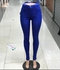 Fashion ble plain Ladies Jeans- Blue