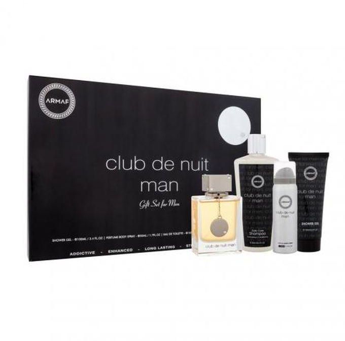 Armaf Club De Nuit Man - Gift Set For Men - 4 Pcs