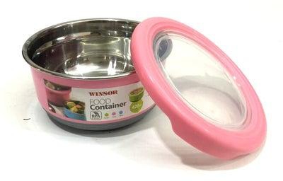 Plastic And Stainless Steel Food Container