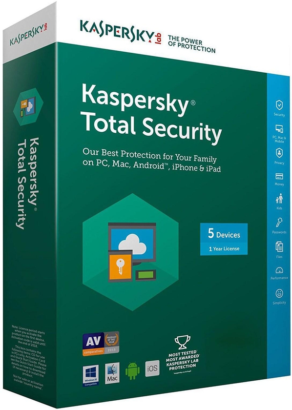 Kaspersky Total Security Multi Device- 5 User