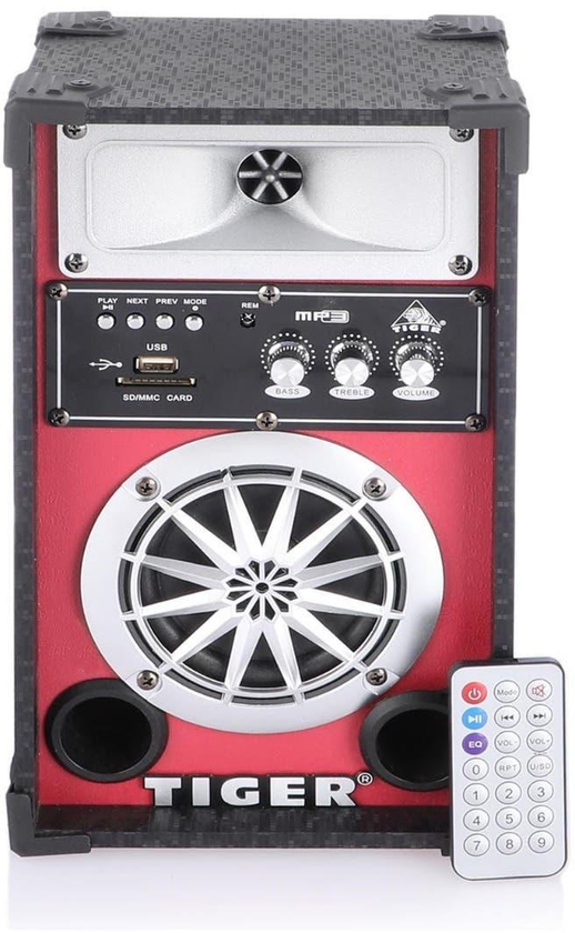 Get Tiger TG3100/1 Subwoofer, 5 Watt - Black Red with best offers | Raneen.com