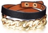 JewelOra Genuine Leather Bracelet DTS-1012B For Women