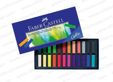 Faber Castell Pastel Crayons STUDIO QUALITY, soft, 24/pack