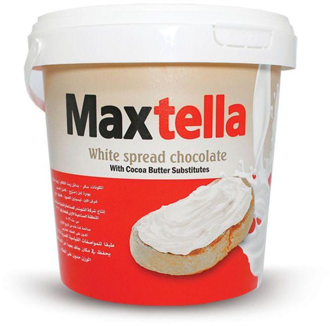 Maxtella شوكولاته بيضاء سبريد 900جرام