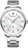 CURREN-Curren 8366 Watch Men Waterproof Calendar Quartz Wrist Watch Business Alloy Case Stainless Steel Band Watch