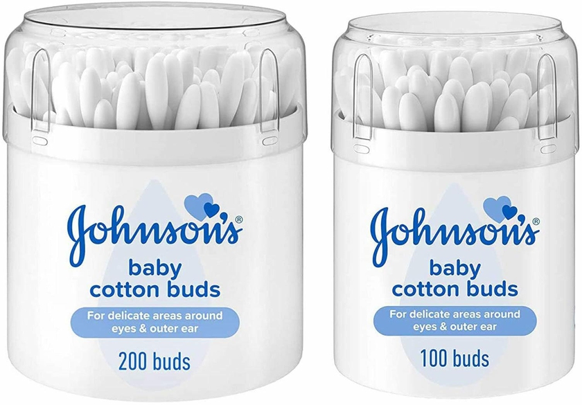 Johsons baby cotton buds &times; 200 + 100 free