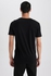 Defacto Man Slim Fit Crew Neck Short Sleeve Smart Casual Knitted T-Shirt