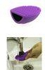 Make up for you Silicon Brush Egg Makeup Brush Cleaning Tool Dark Purple