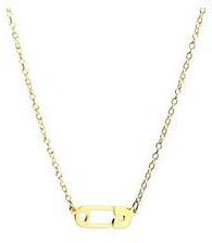925 Sterling Silver Gold Plated Pendant Necklace Gold