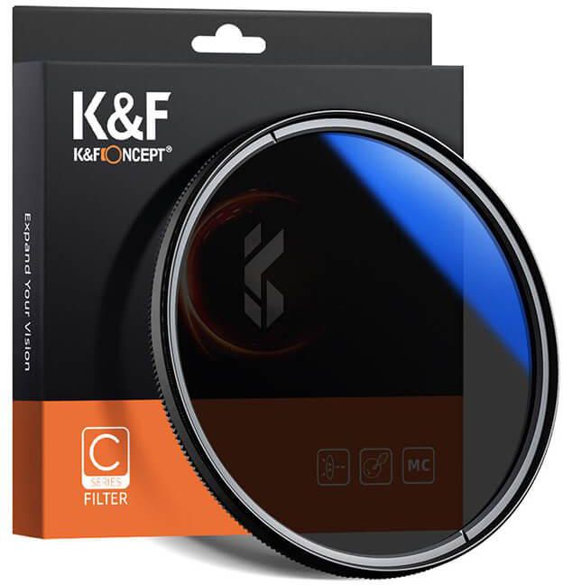 K&F 58mm Classic Slim MC Polarizer Filter