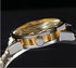 Sewor Mechanical Stainless Steel Watch for Men Gold
