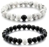 Logina Accessories Bracelet For Men And Women Black/White