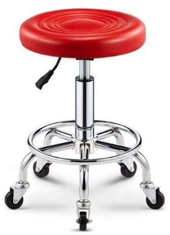 Mobile Round Bar Stool Red From, How Tall Are Kitchen Bar Stools In Nigeria