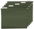 AmazonBasics Hanging File Folders, Letter Size, 25 Pack, Green