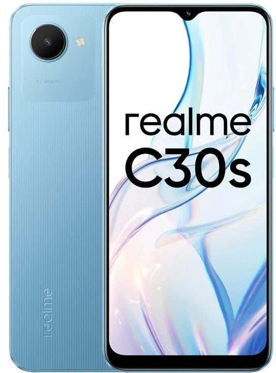 Get Realme C30S Dual SIM Mobile Phone, 64GB, 3GB, 6.5 Inch, 4G LTE - Blue with best offers | Raneen.com